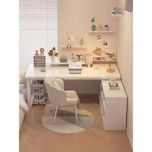 기역자 책상 ㄱ자 테이블 120x100 미니 좌우 엘자 연하우스 고정/우/블랙 L형