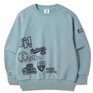 [롯데백화점]지프 배색 프린트 맨투맨  KQ3TSU873