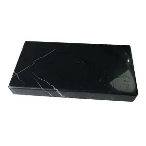 15x20x5cm흑백대리석 스톤 디스플레이 받침대 오석 스피커 방진 받침 스탠드 충격흡수