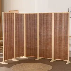 대나무 파티션 인테리어 가림막 병풍 접이식 대형