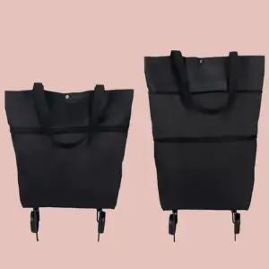 일상 모던 접이식 휴대용 바퀴 시장 바구니 시장바구니캐리어