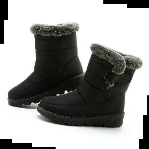 남성방한부츠 남녀공용 방수 방한 양털부츠 기모 퍼 안감 논슬립