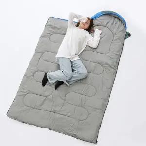 차박용 침낭 겨울용 솔로 휴대용 캠핑용 침낭 백패킹 간절기 이불