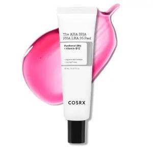 COSRX AHA BHA PHA LHA 35 필 1.01 fl. oz / 30ml 모공과 각질이 막힌 칙칙하고 거칠며 지성 피부를 위한