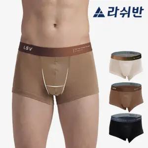 [라쉬반 프리미엄] H분리 나무소재 남성팬티 듀얼 3종