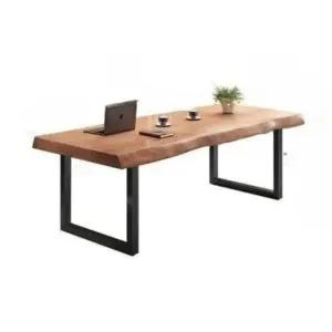 우드슬랩테이블 나무 식탁 다이닝 거실 사무실 회의실 카페