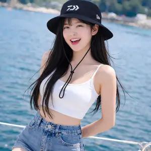 로켓터틀 다이와X뉴에라 와이드 버킷햇 스타일 6035NK 블랙 M-L 뉴에라버킷햇