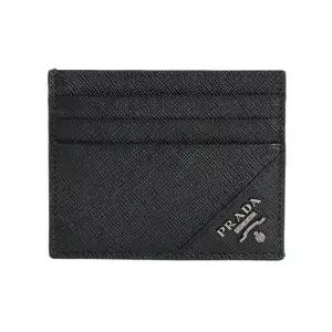 26SS 프라다 사피아노 카드지갑 블랙 2MC223 QME F0002