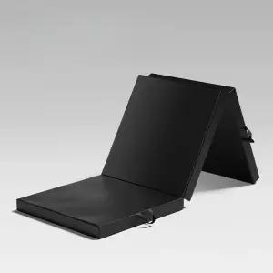 휴대용 찜질방매트 접이식 폴딩 단단한 매트 매트리스 패드 간이 요가 찜질방 싱글