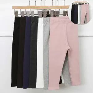 여아캐주얼쫄바지 유아 초등학생 저학년 면스판 쫄쫄이 레깅스 바지