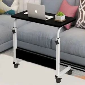 (싸더라) 이동식 높이조절 테이블 사이드 쇼파 책상 바퀴달린테이블