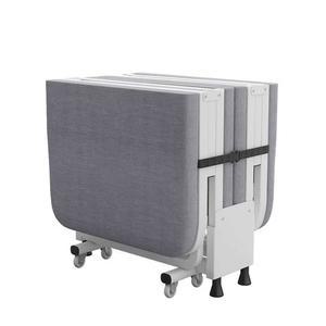 사무실간이침대 1인용 접이식 베드 캠핑용 4단침대 낮잠 공간 각도 프레임 자취방 캠핑