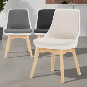 C20 고정의자 인테리어카페 라운지 빈티지 패브릭 사출 에펠 상담실