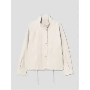 [에잇세컨즈] 코튼 트윌 하이넥 점퍼  아이보리 (356239CM30)