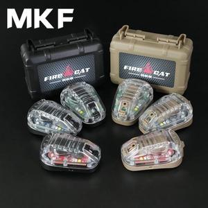 HEL STAR 6 GEN3 Airsoft 방수 헬멧 라이트 블루 그린 레드 IR 스트로브 야외 생존 신호 LED 플래시 램프