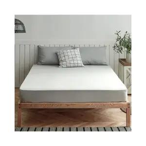 방수 라이트그레이 q 매트리스커버 밴드형 루미나D 방수커버