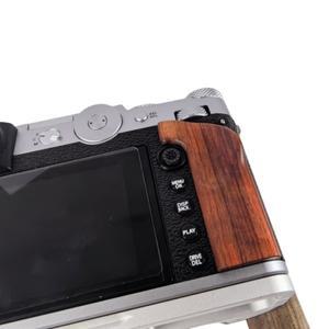 호환 Fujifilm GFX100RF용 목재 엄지 그립 핑거 핸들 손잡이 홀더