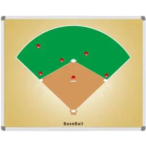 (금강칠판) 휴대용 야구 작전판 36x28.5