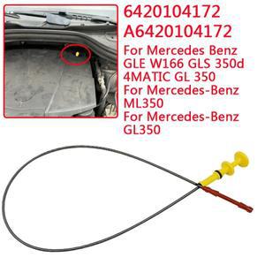 메르세데스 벤츠 GLE W166 GLS 350d 4MATIC 2016 2012-2014 2013-2016용 자동차 엔진 오일 레벨 디스틱 A64