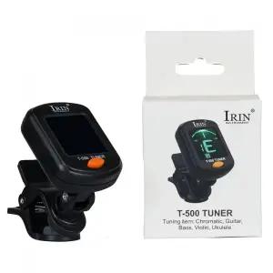 기타조율기 튜닝기 튜너 IRIN T-500 디지털 기타 클립형 톤 전기 우쿨렐레 베이스 바이올린 360도 회전 민