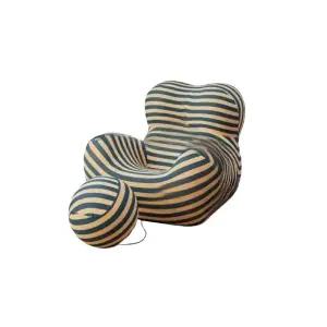 1인 모던 빈팩 안락의자 쿠션 라운지 좌석 빈백 그레이 거실 대형 눕소파