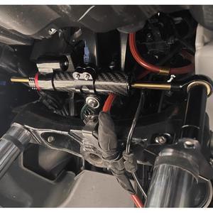 호환 오토바이 스티어링 댐퍼 브래킷 안정기 지원 혼다 Forza 350 NSS 2024 속도 흔들림 안전 액세서리