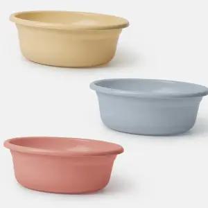 다용도 대야 플라스틱 어린이 목욕 욕실 대야 세척 원형 세숫대야 아기 주방 야채