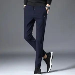 남성 봄 가을 절개선 포인트 트레이닝팬츠 일자팬츠 VWE5+8lCm