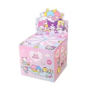 산리오 지우개 60pcs 뽑기 랜덤 선물 상자 블라인드