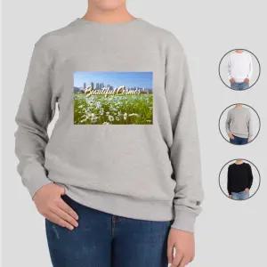 맨투맨 프린팅티셔츠 단풍 낙엽 MM YBI6+4AWj