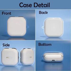 SHOKZ OpenFit Air(T511) OpenFit(T910)용 투명 TPU 케이스 - 높은 투명도 소프트 이어폰 커버