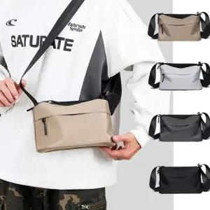 남자 남성 크로스 백 미니 캐주얼 슬링백 옥스포드 학생