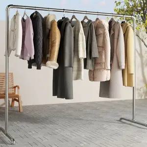 철제 행거 튼튼한 파이프 옷걸이 이동식 행거 옷장 정리 수납