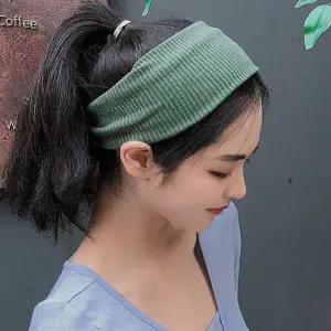 머리띠 와이드 데일리 니트 여성 헤어밴드 골지 패션 액세서리 운동 두건 장식