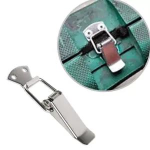 상자 잠금 장치 산업용 걸고리 수납함 스텐 잠금 장치 도구함 아이스박스 매미고리 캠핑용 도어락 트렁크