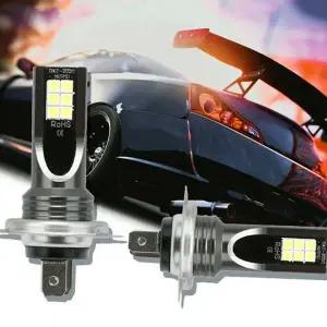 h7 led 전조등 고광량 알루미늄 자동차 h7 led 헤드 라이트 전구 안개등
