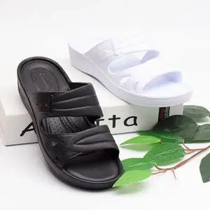 여성 병원 슬리퍼 가벼운 푹신 미끄럼 여성 사무실 슬리퍼 방지 여름 간호화 실내화 가든화 아쿠아 성욕실