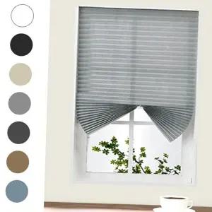 붙이는 블라인드 창문 햇빛 원룸 암막 블라인드 가리개 방한 플리티드 스크린 무타공 드레스 아이 안방