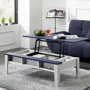 수납 리프트 테이블 공간활용 확장형 다용도 거실 리프트 테이블 좌식 협탁 사이드 거실장 틈새 보조