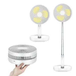 접이식선풍기 백색 접이식 폴딩 탁상용 미니 선풍기 삼우FAN400