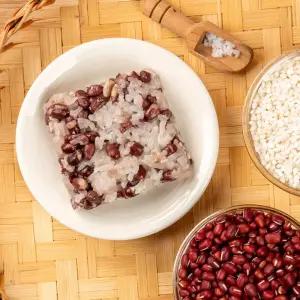 싸리재 국산 팥 찰밥 100g 8봉 냉동 즉석 소포장 찹쌀