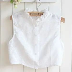 차이나 프릴카라 페이크 이너카라 카라 프릴 넥케이프