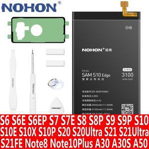 삼성 호환 갤럭시 호환 S22 S21 S10e S9 S8 플러스 노트 8 S23  S24 S7 엣지 S6 A50 A30 S5용 노혼 배터리