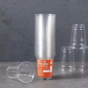 테이크아웃 투명컵 380ml 882564