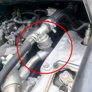 지프 랭글러 JL 2018-2024 용 스테인레스 스틸 3 방향 냉각수 저장소 커넥터, 호스 T-어댑터, 교체 부품