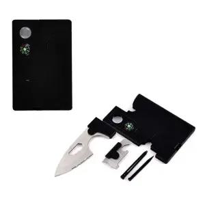 다기능 나이프 카드공구 나침반 확대경 오프너 드라이버 렌치 핀셋 자 캠핑 만능 공구