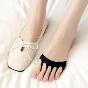 3개 히든 착용 푹신한 발바닥 쿠션 양말 2P URD228 롱 레깅스