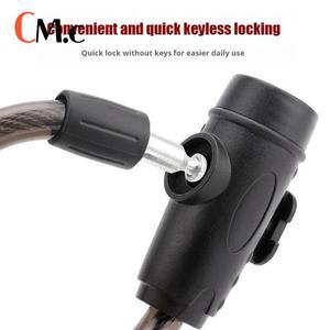 자물쇠헤비 듀티 오토바이 체인 잠금장치 80cm 금속 도난 방지 자전거 2개의 열쇠 포함 최대 보안 강화 이