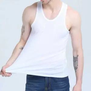 남자 기본 민소매 나시 고탄력 런닝 무지 메리야스 oHF1+3uhp