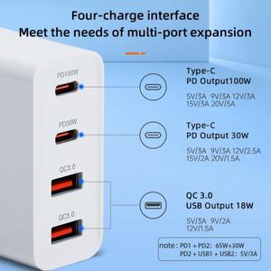 DJI AIR 3 PD 30W 65W 100W 충전기 유형 C 용 드론 충전기 헤드 MINI 3/3 PRO Acc 용 고속 QC3.0 USB 충전